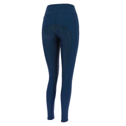 Softshellbroek Equithème Dolomyt met siliconen zitvlak Marineblauw