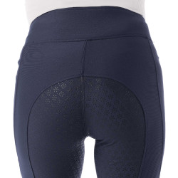 Softshellbroek Equithème Dolomyt met siliconen zitvlak Marineblauw