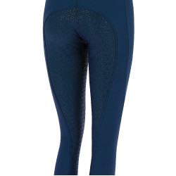 Softshellbroek Equithème Dolomyt met siliconen zitvlak Marineblauw