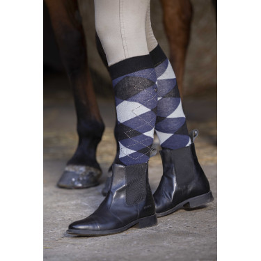 Sokken Equithème Girly Marine / hemelblauw