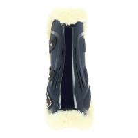 Norton XTR beschermers met knopen van synthetisch schapenvacht Marineblauw