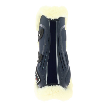 Norton XTR beschermers met knopen van synthetisch schapenvacht Marineblauw