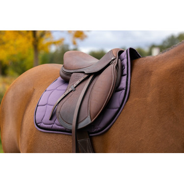Zadeldek Equithème Satin Pruim Violet