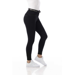 Broek Equithème Safir Zwart / blauw Broek Equithème Safir Zwart / blauw