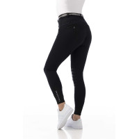 Broek Equithème Safir Zwart / blauw