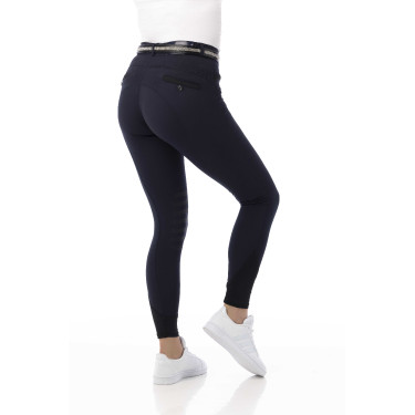 Broek Equithème Safir Marine / zwart Blauw