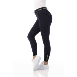 Broek Equithème Safir Marine / zwart Blauw