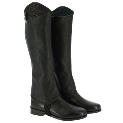 Mini-chaps Norton Glitter Zwart Mini-chaps Norton Glitter Zwart