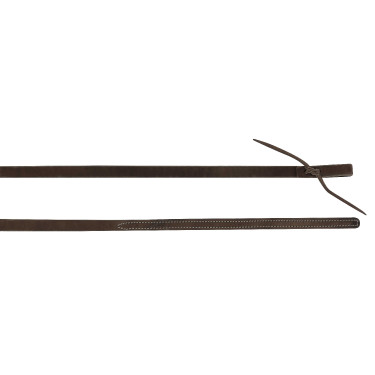 Teugels Westride by Franck Perret glad leer Chocolade Bruin