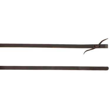 Westride teugels door Franck Perret verzwaard glad leer Chocolade Bruin