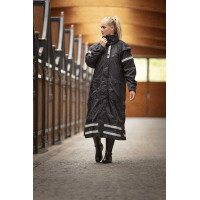 Waterdichte Equithème RiderCoat Zwart