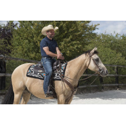 Zadel Westride door Franck Perret Arvada Chocolade Bruin