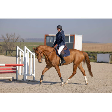 Gewatteerde jas Pro Series Diagonal Marineblauw Gewatteerde jas Pro Series Diagonal Marineblauw