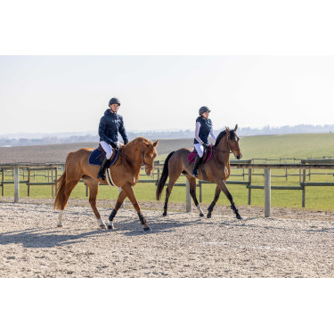 Gewatteerde jas Pro Series Diagonal Marineblauw Gewatteerde jas Pro Series Diagonal Marineblauw