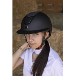 Equithème Airy L Helm Zwart / zwart Equithème Airy L Helm Zwart / zwart
