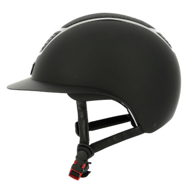 Equithème Airy L Helm Hemels zwart / zwart Equithème Airy L Helm Hemels zwart / zwart