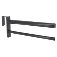 Zadelhouder en verwijderbaar Hippotonic zadeldek Zwart