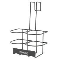 Fleshouder Hippotonic met haken Zwart