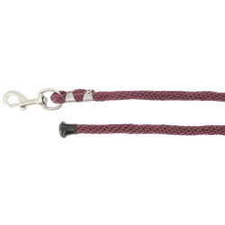 Aanbindlijn Equithème Soft Satijn Bordeaux Aanbindlijn Equithème Soft Satijn Bordeaux