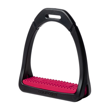 Compositi Premium stijgbeugels Framboos Rood