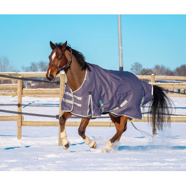 Equithème Tyrex 1200D gerecycleerde deken Taupe Bruin