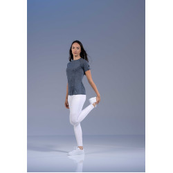 T-shirt Pro Series Vibration korte mouwen Blauw
