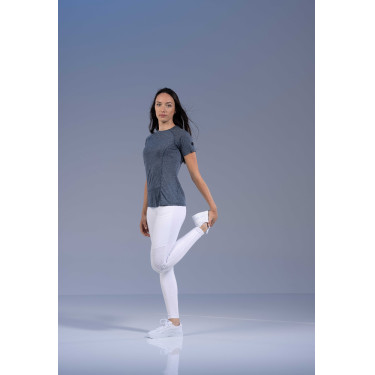 T-shirt Pro Series Vibration korte mouwen Blauw