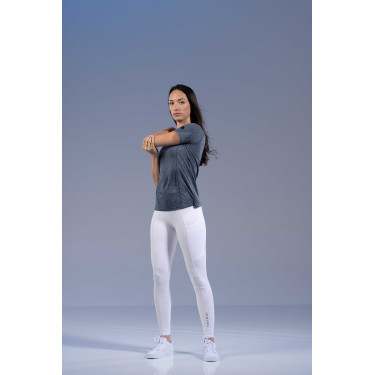 T-shirt Pro Series Vibration korte mouwen Blauw