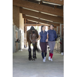 Hybride jas Equithème Olivia Marineblauw