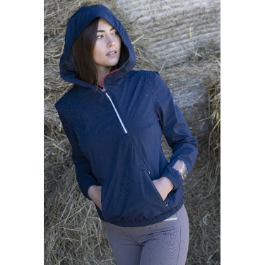Regenjas Equithème Eliza Marineblauw