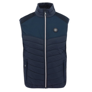 Mouwloos vest Equithème Jules Marineblauw