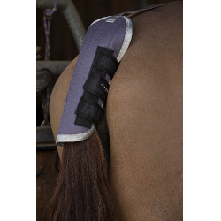 Staartbeschermer Equithème Tyrex 1200D gerecycled Taupe Bruin Staartbeschermer Equithème Tyrex 1200D gerecycled Taupe Bruin