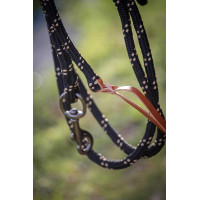 Longe Penelope Ethologique Zwart / karamel