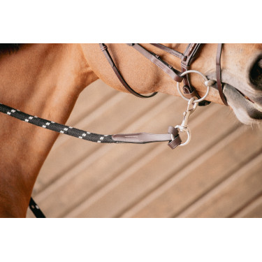 Longe Penelope Ethologique Zwart / karamel