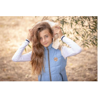 Mouwloze Pénélope Roger bodywarmer Kaki Groen