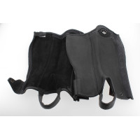 Mini chaps Pénélope Softy Zwart