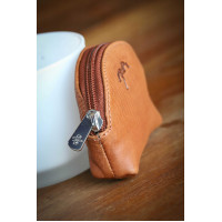 Porte-monnaie Pénélope Cognac Bruin