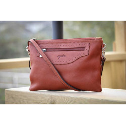 Pochette Pénélope Emma Cognac Bruin