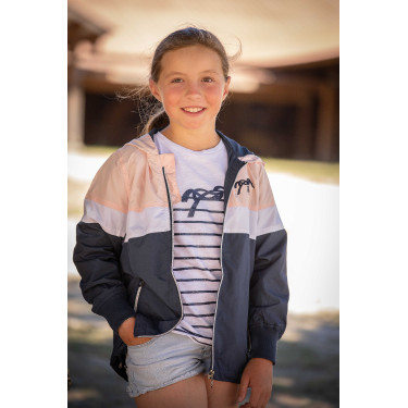 Blouson Eden door Pénélope Celecce Marineblauw Blouson Eden door Pénélope Celecce Marineblauw