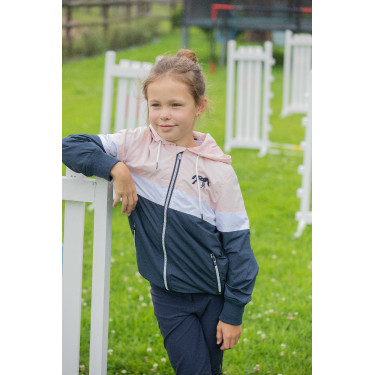 Blouson Eden door Pénélope Celecce Marineblauw Blouson Eden door Pénélope Celecce Marineblauw