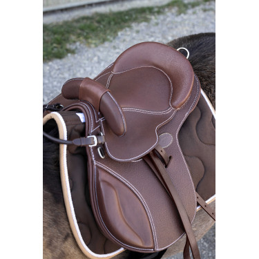 Zadel pad Guy Cantin Evolution educatief Havana Bruin Zadel pad Guy Cantin Evolution educatief Havana Bruin