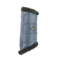 Gesloten peesbeschermers Equithème French Touch Marineblauw