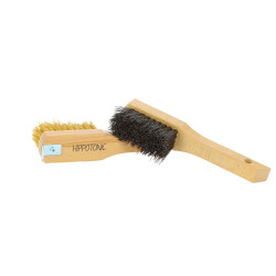 Hoefborstel / hoevenkrabber Hippotonic Karamel Bruin