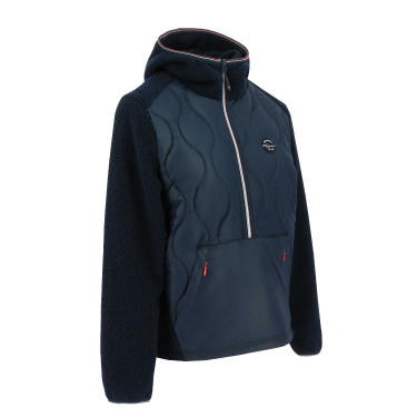 Anorak Equithème Celia Marineblauw