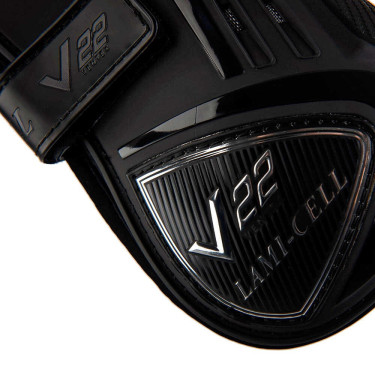 Tendonbeschermers Lami-Cell V22 klittenband Zwart