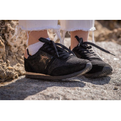 Sneakers Pénélope Saturne Zwart / rood