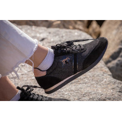 Sneakers Pénélope Saturne Zwart / rood