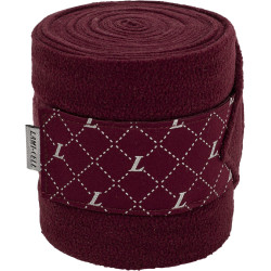 Polo bandages Lami-Cell Venus 3,5m Bordeaux