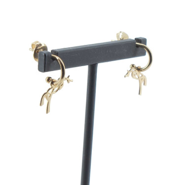 Oorringen Créoles Pénélope Léonie Goudkleurig