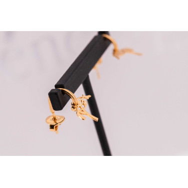 Oorringen Créoles Pénélope Léonie Goudkleurig